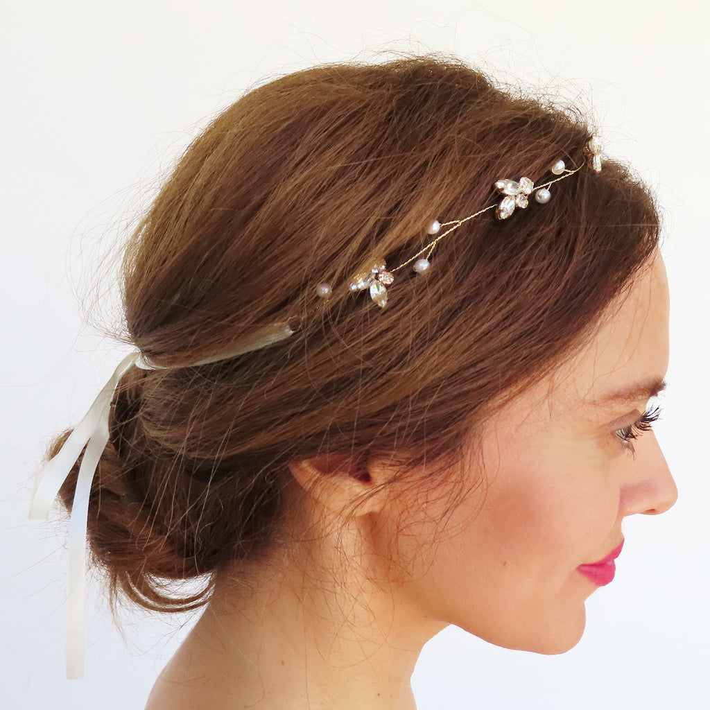 pearl head piece